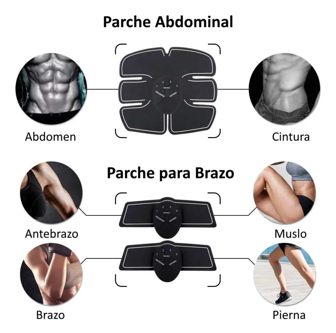Kit Tonificador abdominal brazos y piernas