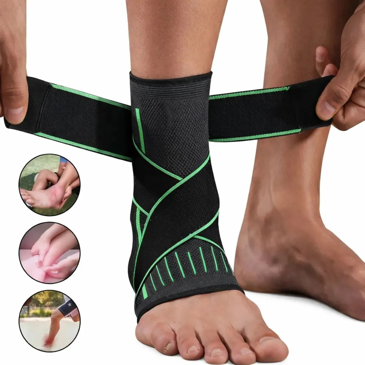 Tobillera Ajustable para Esguinces y Running Tobillera