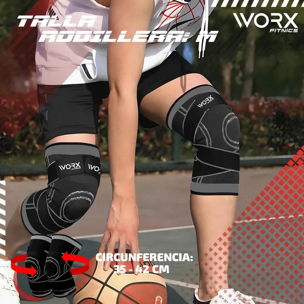 Set x 2 Rodilleras Deportiva Ortopédica Ligamento Menisco Estabilizar