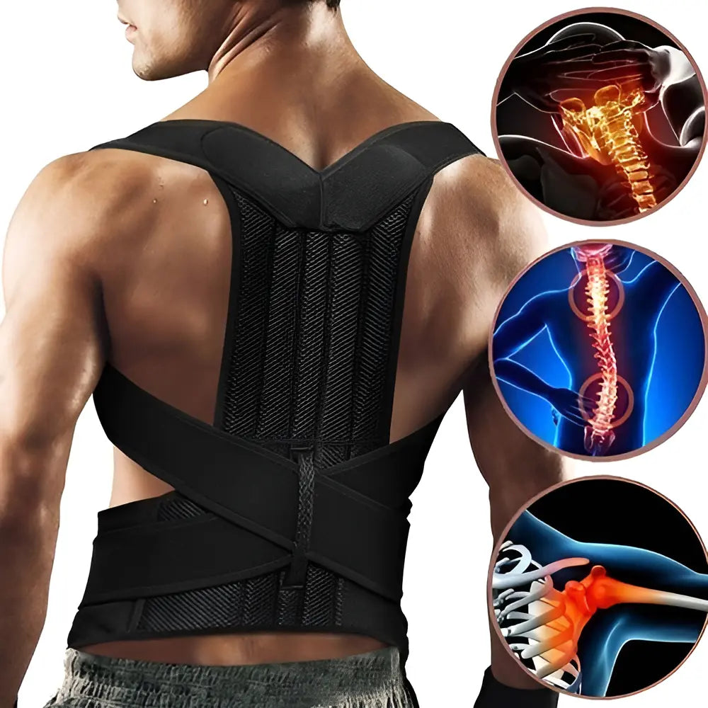 FAJA PARA DOLOR LUMBAR Y CORRECTOR DE POSTURA ORTOPEDICA