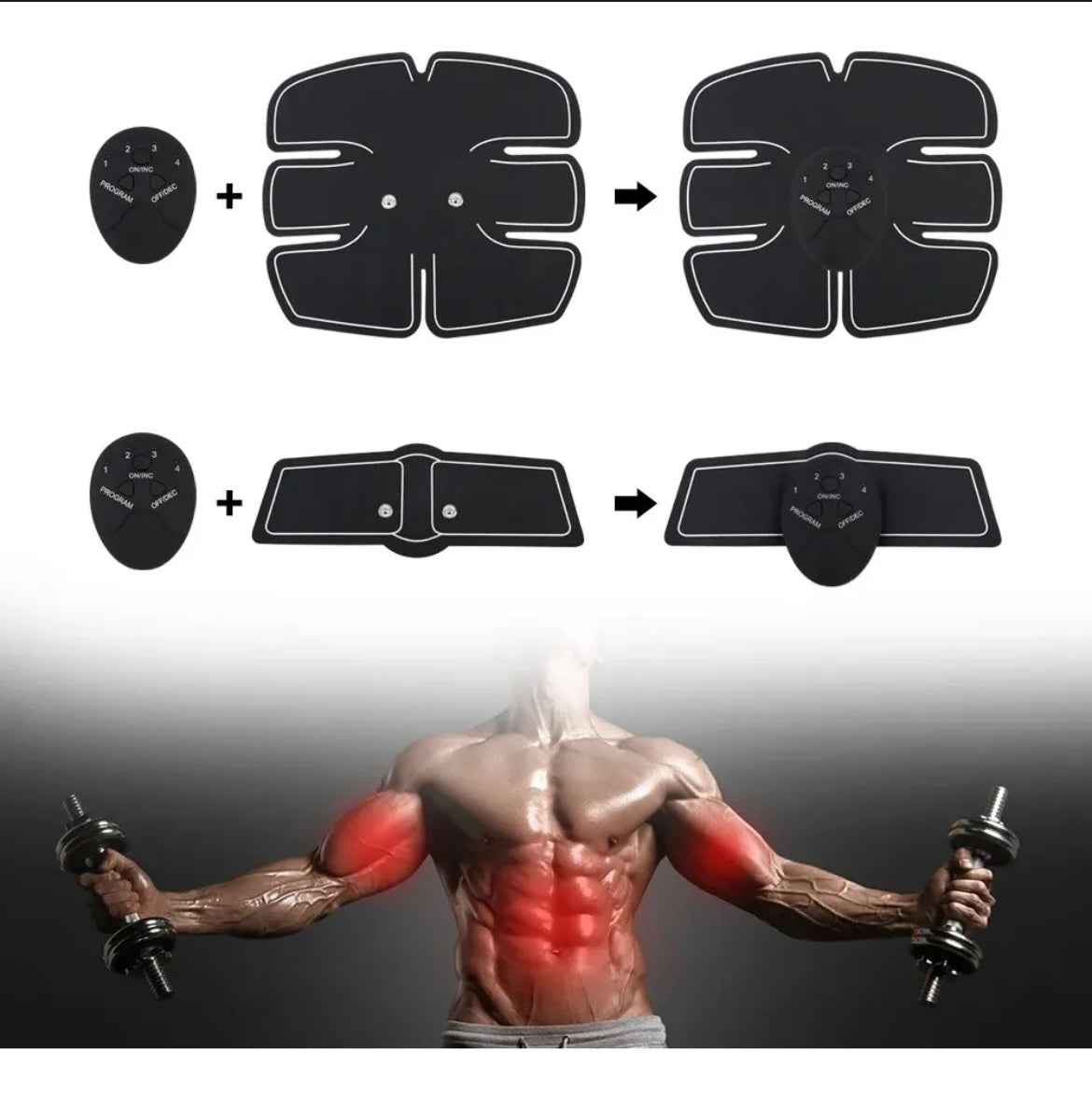 Kit Tonificador abdominal brazos y piernas