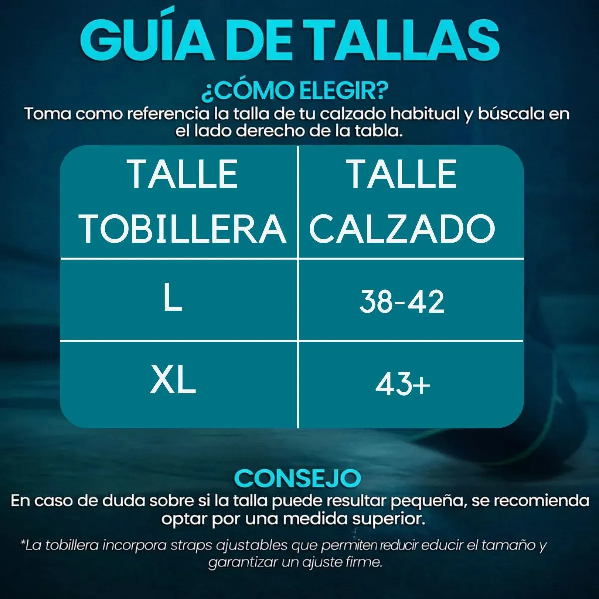 Tobillera  Ajustable para Esguinces y Running Tobillera